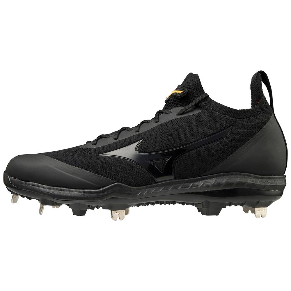 Scarpe Baseball Mizuno Pro Dominant Knit Metal Uomo - Nere - 10725-TAJU